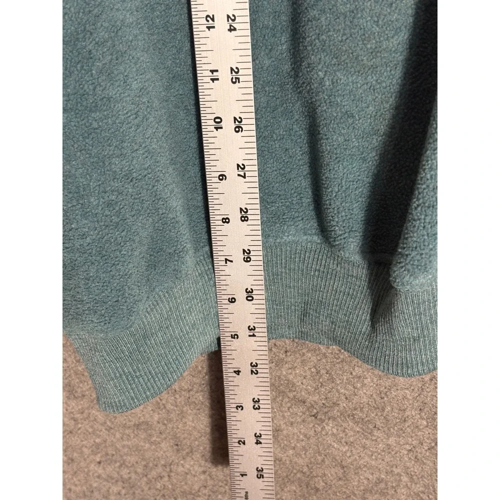 VTG Duck Head Mens XL Teal Blue Fleece Crewneck Sweatshirt Pullover Embroidered